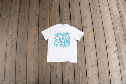 Maresta graphic Tee -白波(WHITE)