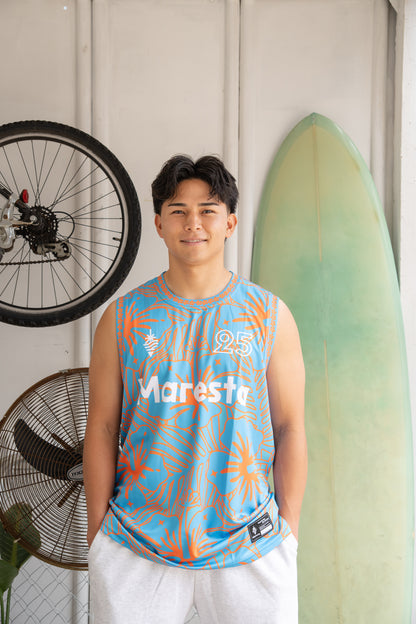 Maresta かのこシングレット 波イロ