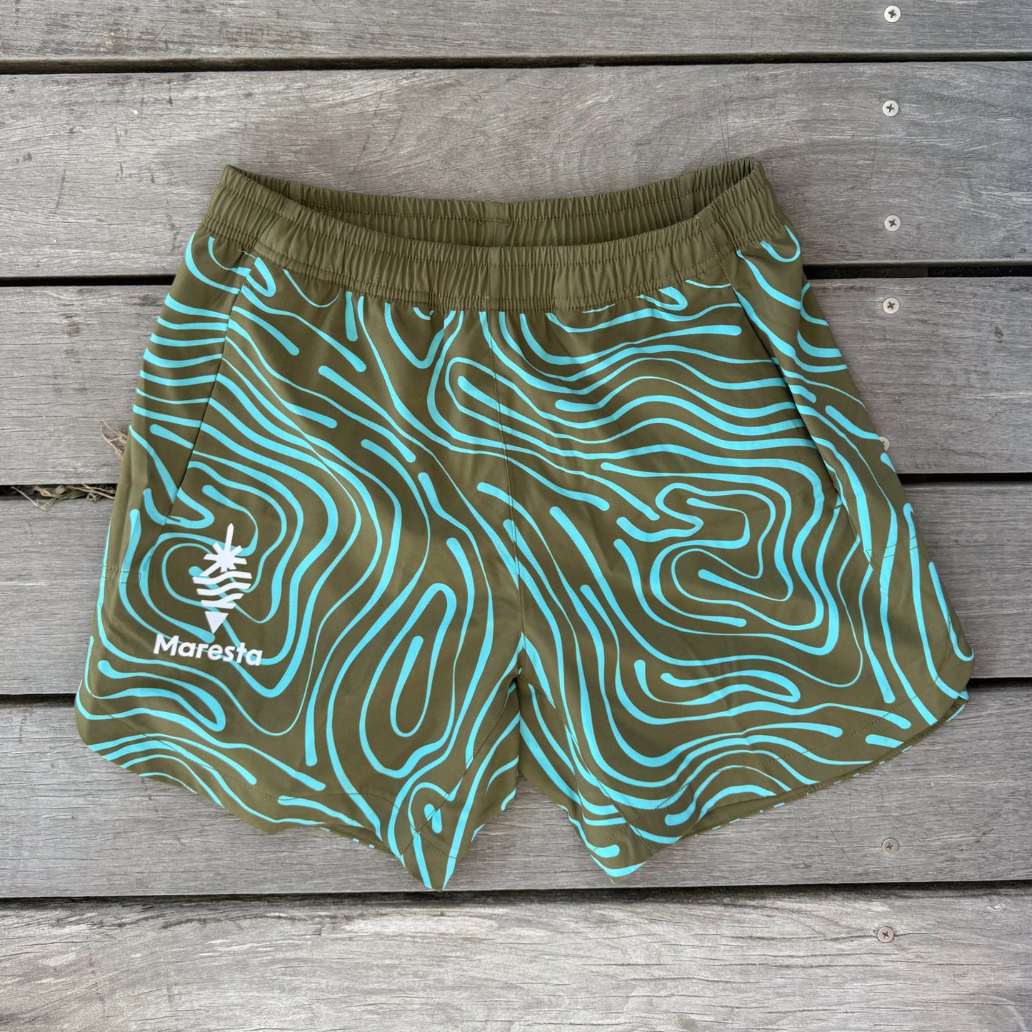 Maresta Gym shorts 水面KHAKI(短）