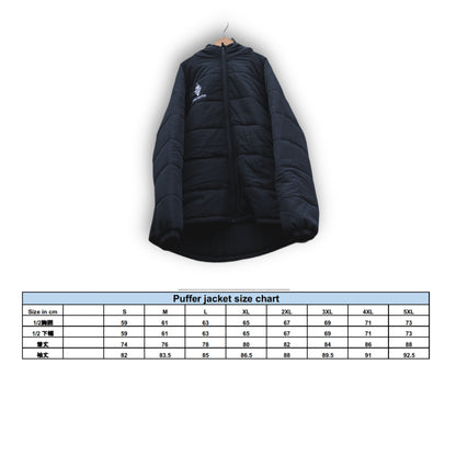 Maresta Puffer half coat