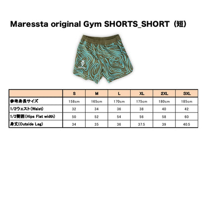 Maresta GYM Shorts 開花（短）
